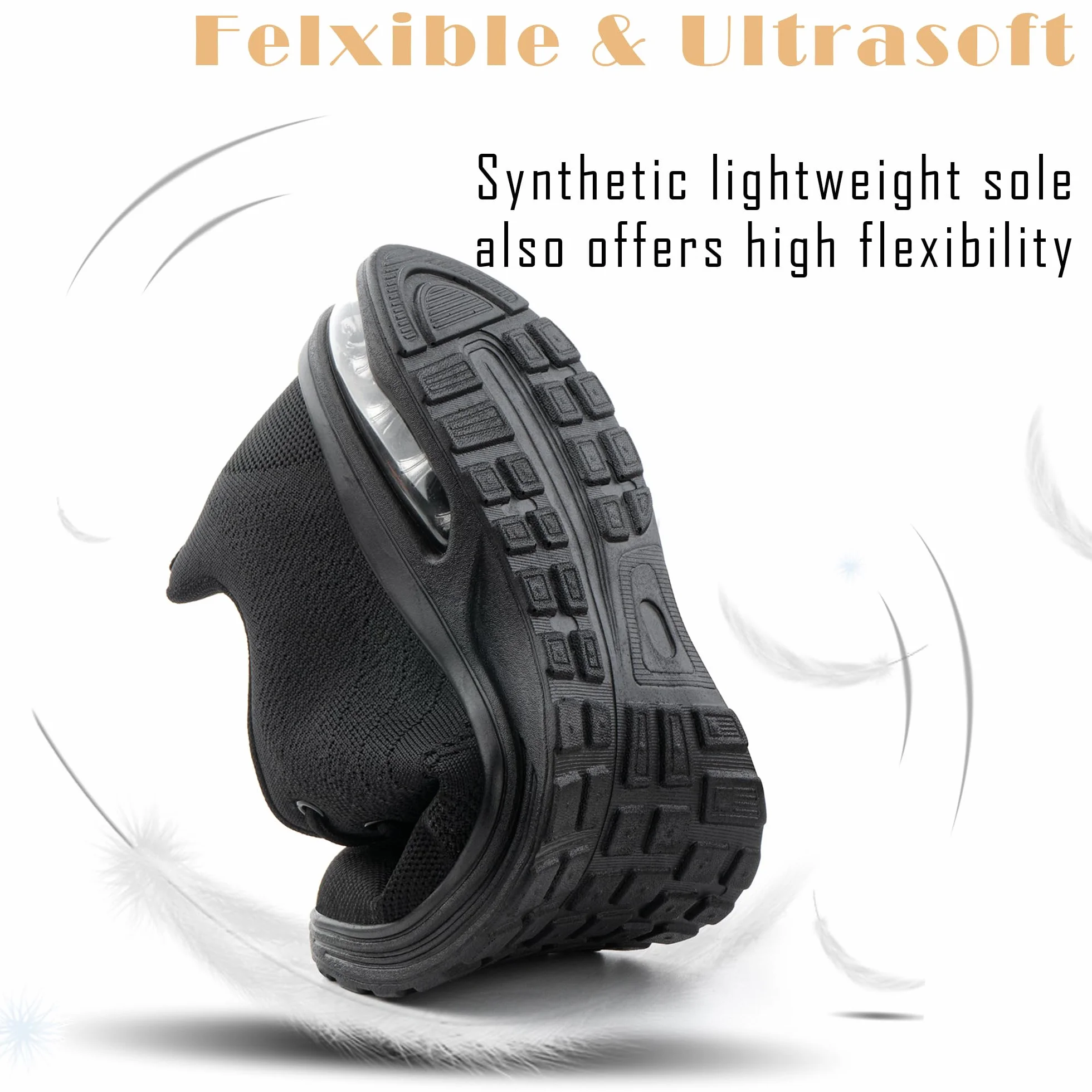 Hitmars Chaussures de Running Unisexe Coussin d'air GR.36-48