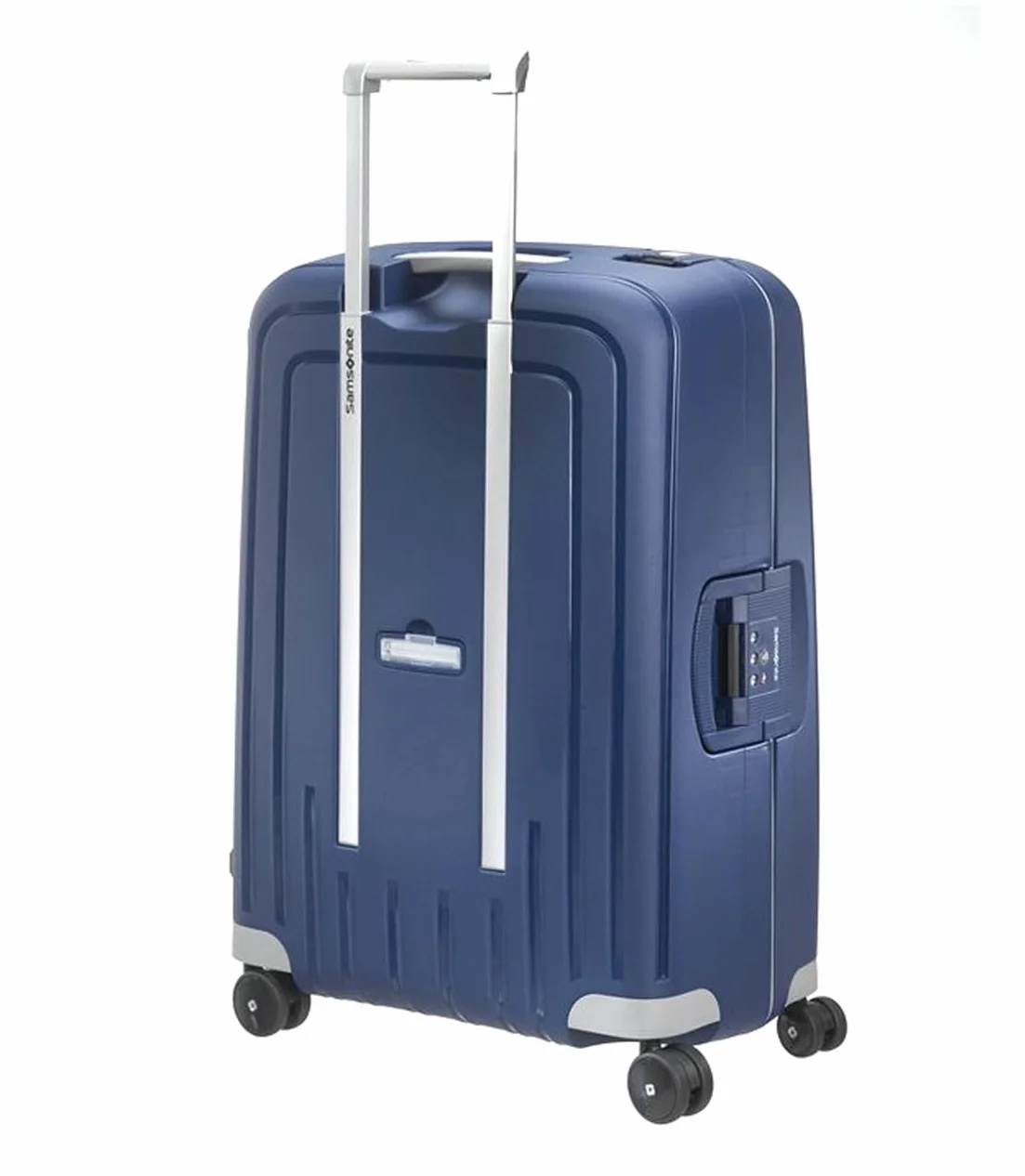 Samsonite S'Cure Spinner L Valise 75 cm 102 L Bleu Dark Blue