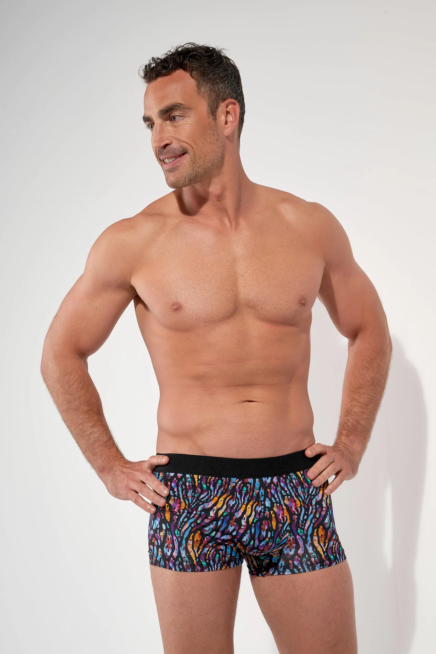 HOM Boxer Court Miami Boxer Briefs Homme (Lot de 1)