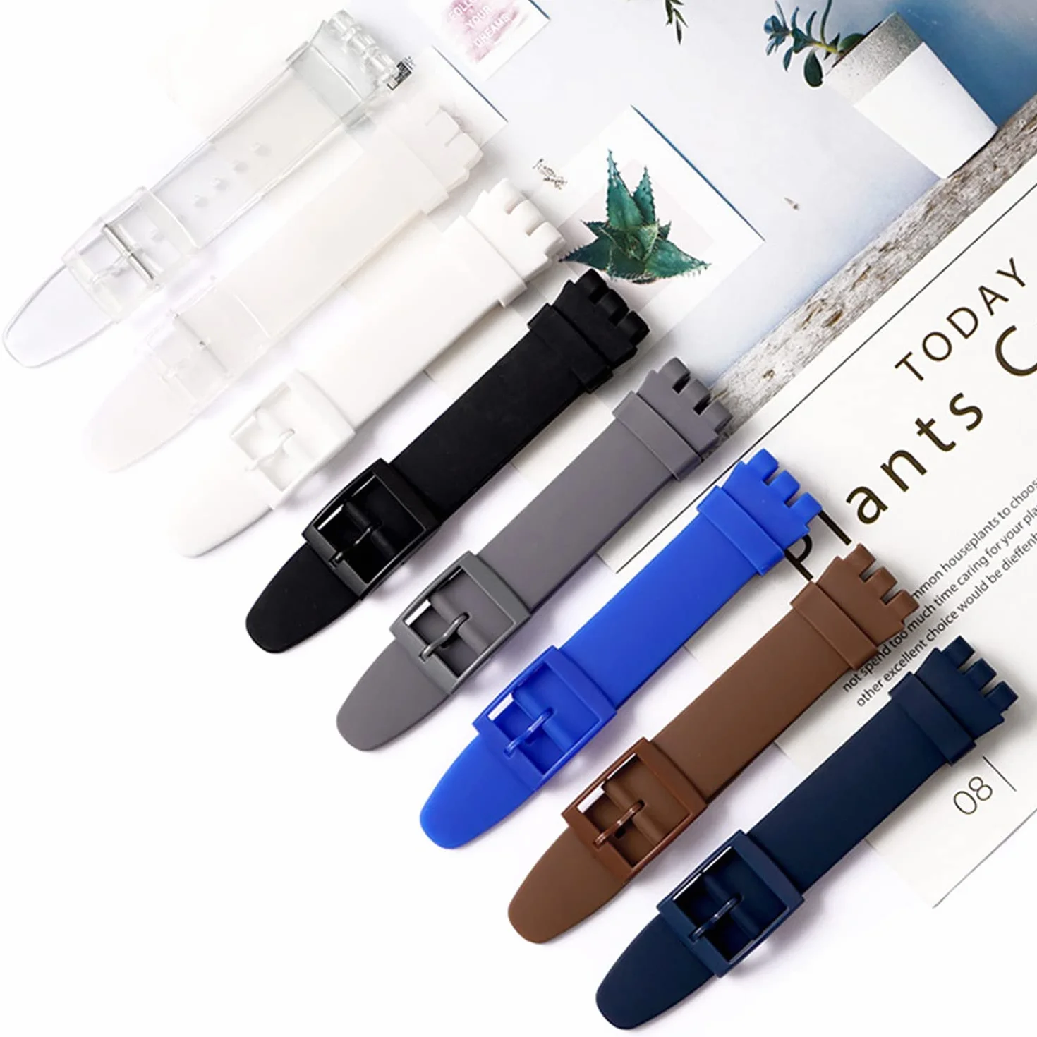 Bracelet de montre étanche en silicone