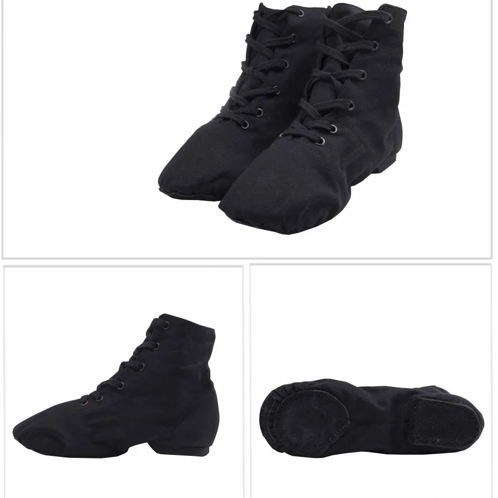 Chaussures de Danse Ballet Souple Toile Chaussons pour Femmes Hommes Enfants