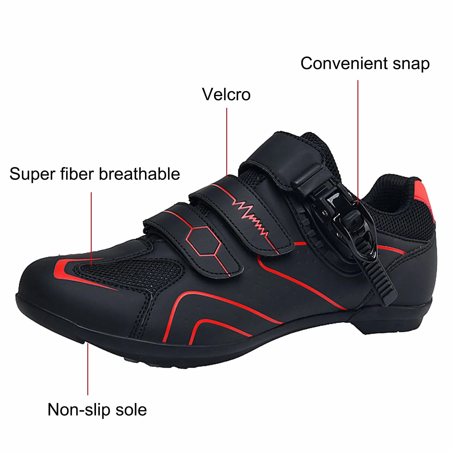 Chaussures de vélo homme femme compatibles Look SPD SPD-SL Delta Lock Pedal VTT course