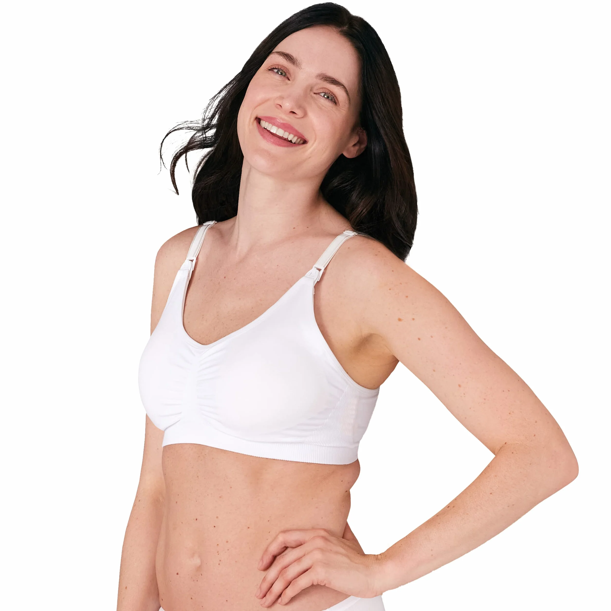 Medela Soutien-Gorge d'Allaitement 3 en 1 Respirant Léger Blanc