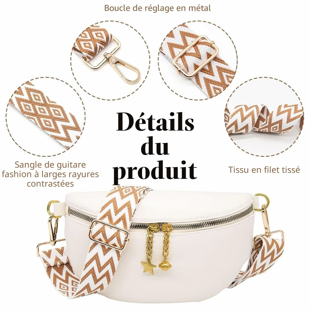 Sangle Sac Bandoulière Réglable pour Sac à Main, Remplacement