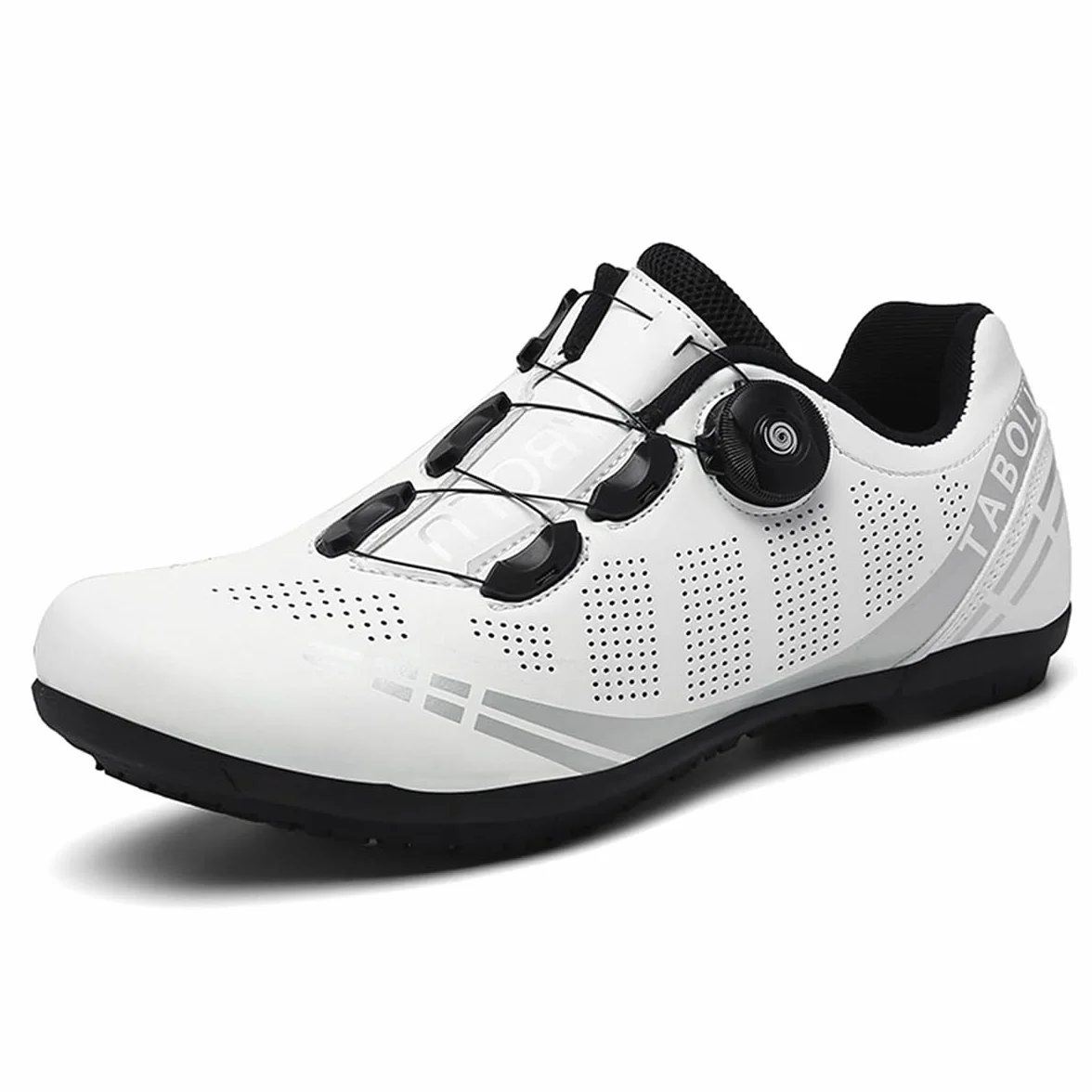Chaussures de Cyclisme Route Hommes Femmes Caoutchouc Semelle Vélo sans Verrouillage 36-47 EU