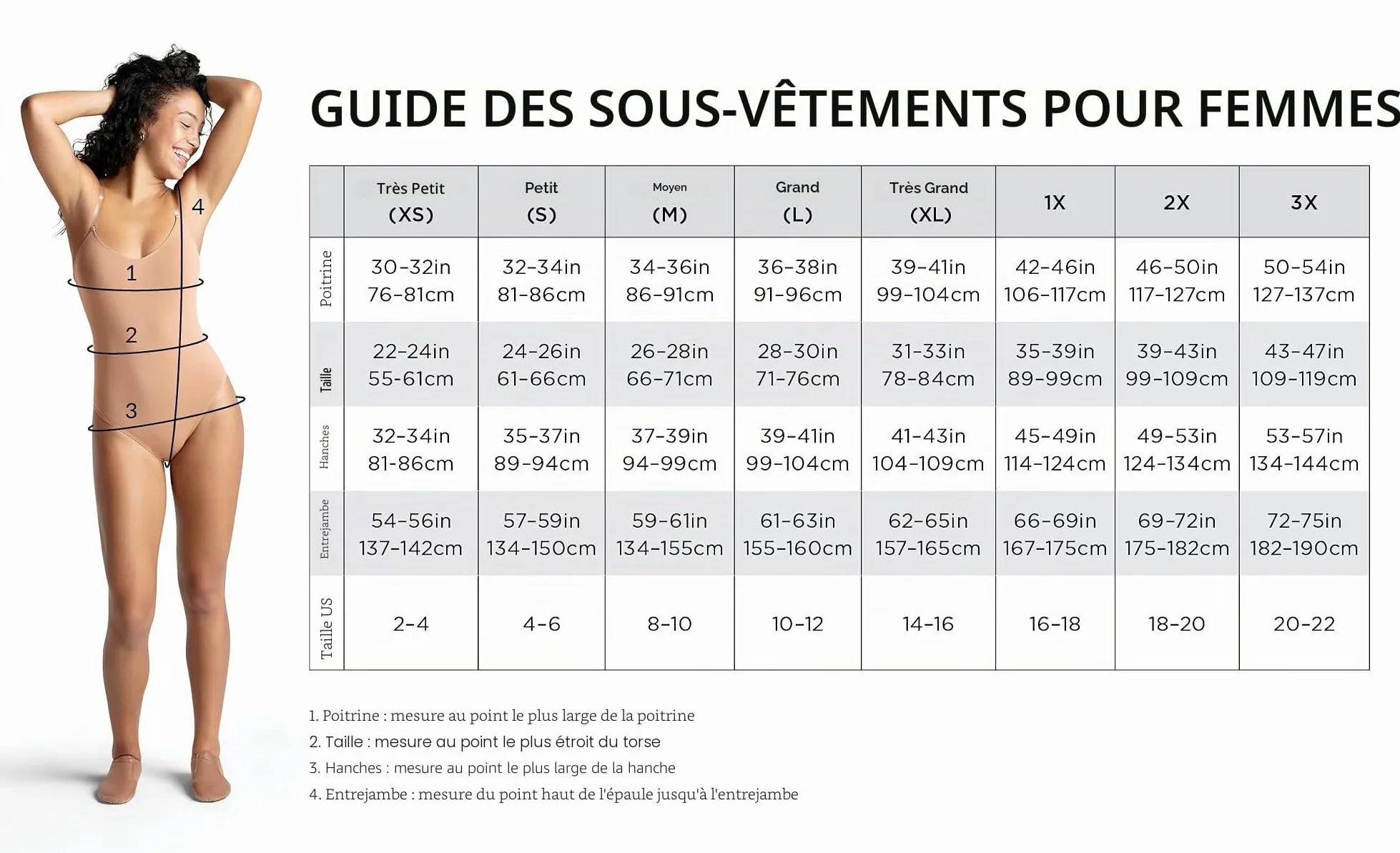 Capezio Justaucorps À Manches Longues Justaucorps Femme (lot de 1)