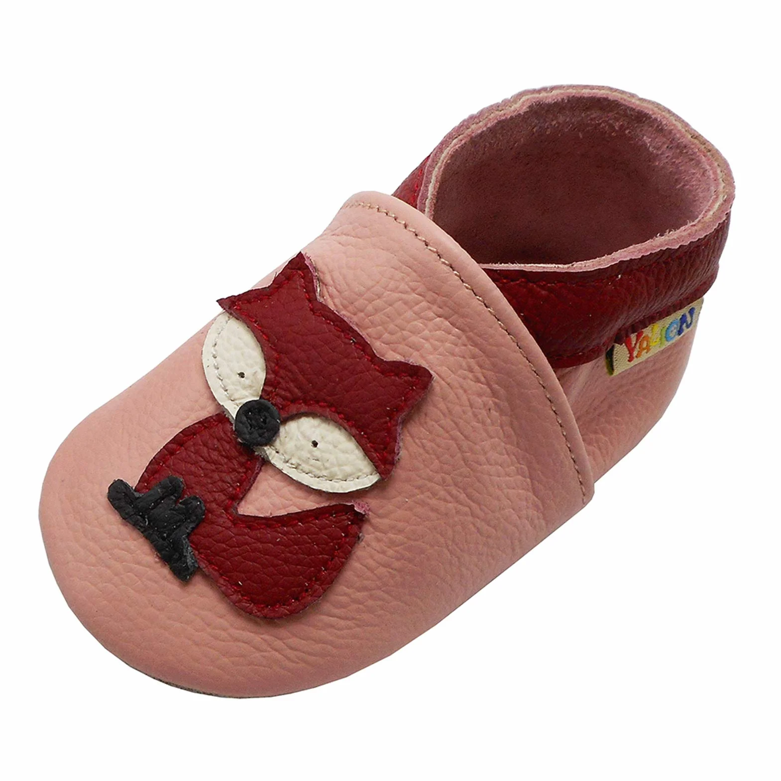 Chaussons Cuir Souple Bébé Antidérapante Chaussures Premiers Pas