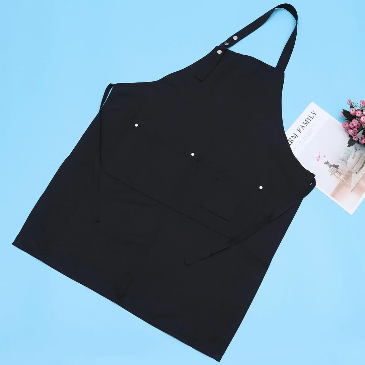 Beaupretty Tablier de Coiffeur Imperméable pour Salon Cuisine Café Restaurant