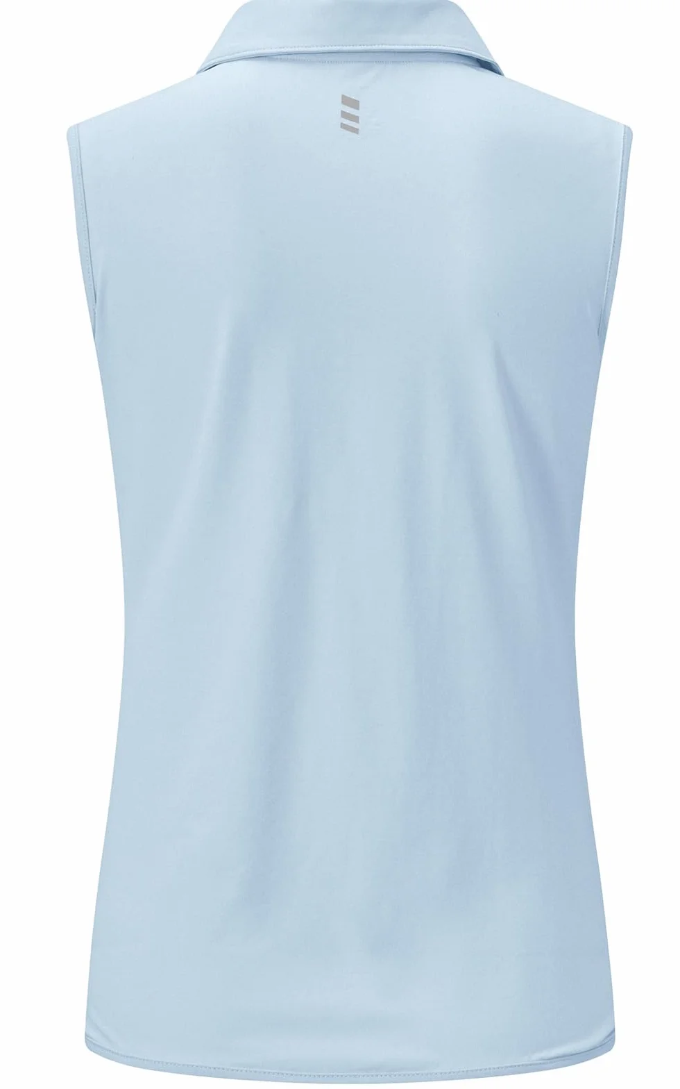 Polo sans manches femme respirant fermeture éclair 1/4 séchage rapide golf tennis extérieur