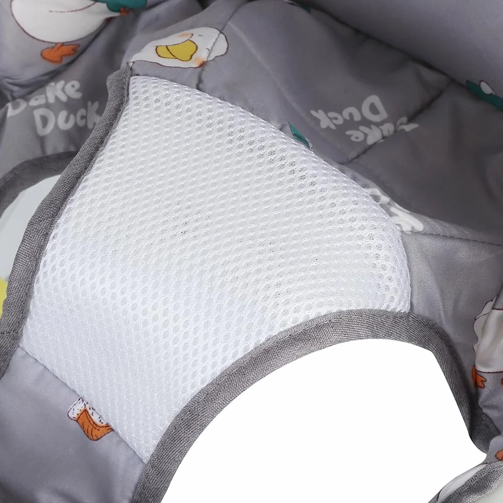 Trotteur Bébé 4 en 1 Pliable avec Plateau d'Activités Musical, 4 Hauteurs Réglables, Gris 58x55x65 cm
