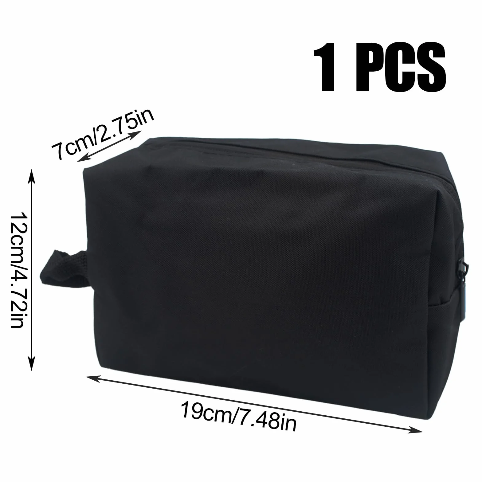 Trousse de Toilette Voyage Multifonction Sac Organisateur pour Homme et Femmes Noir