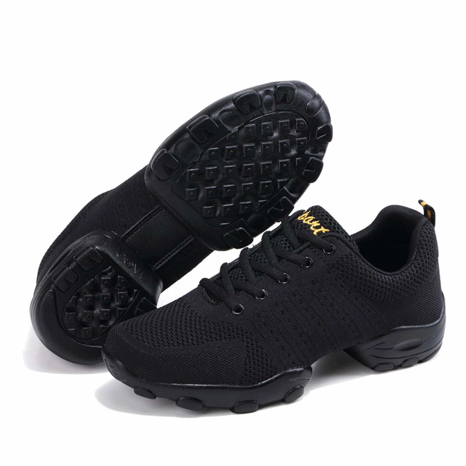 Chaussures de Danse Homme Jazz Latin Semelle Fendue Respirant Poids léger