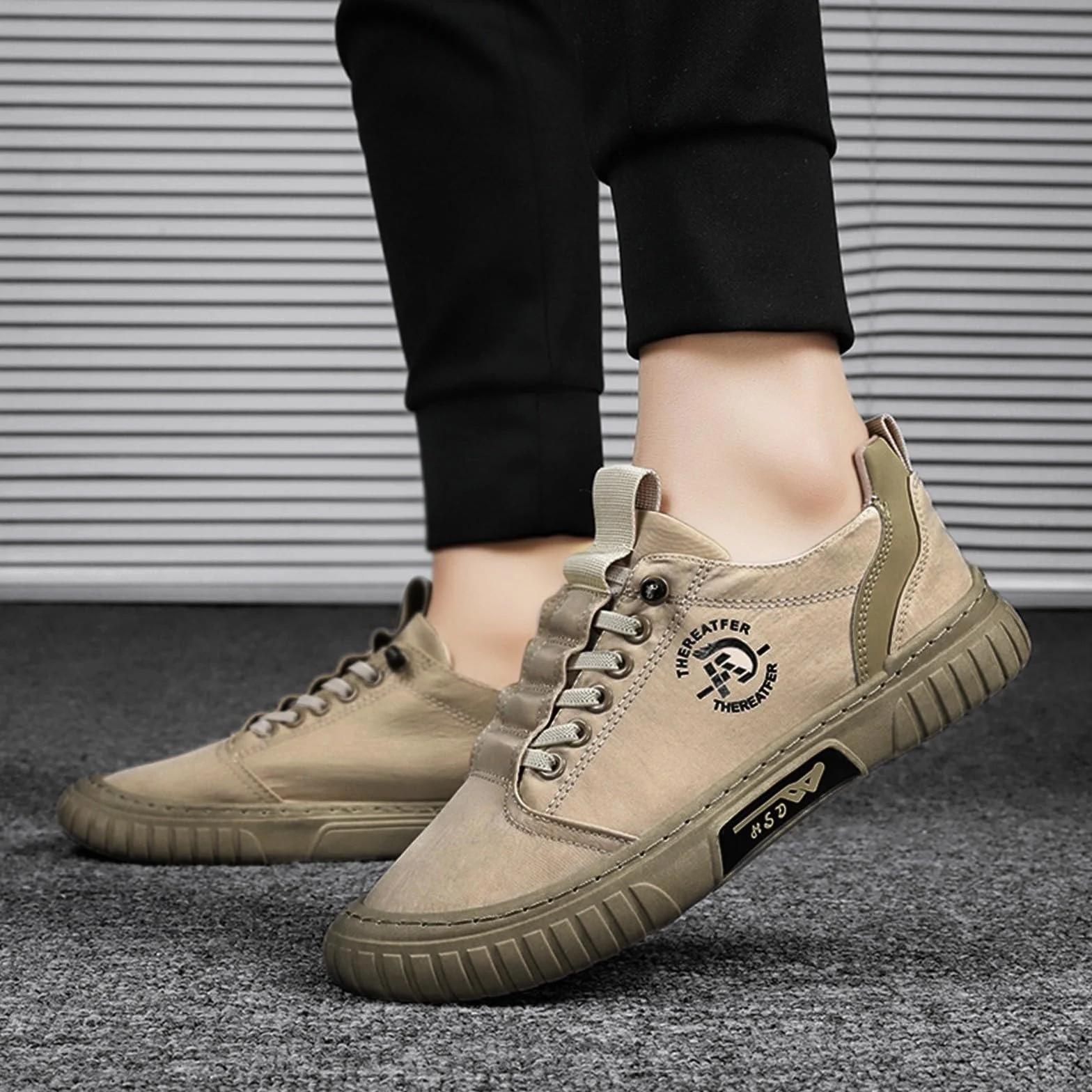 Chaussures de randonnée en toile respirantes pour homme 2026