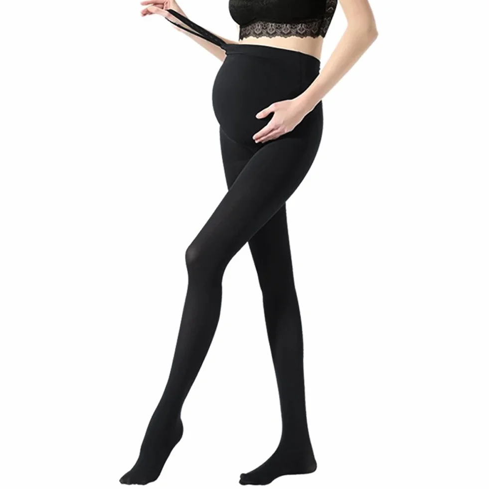 Femme Collants Maternite 180D Opaque