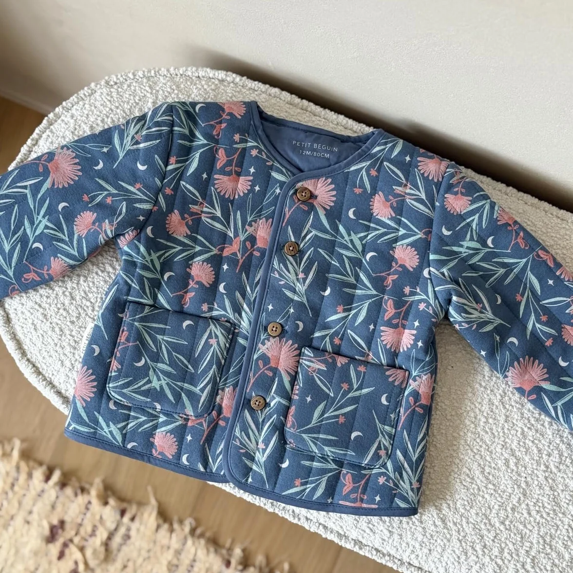 Petit Béguin Dina Veste Enfant Coton Matelassé