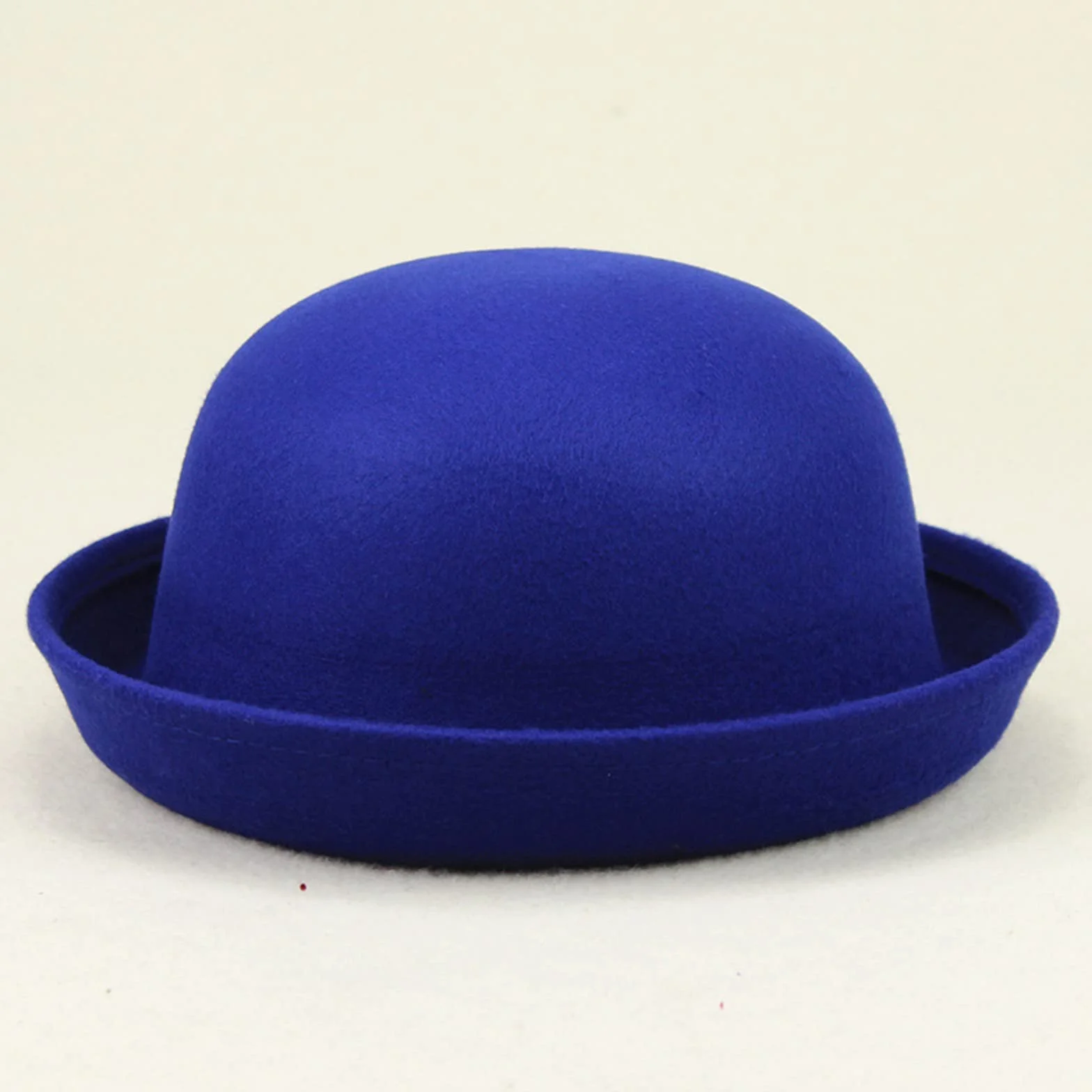 Chapeau en laine melon panama résistant à la pluie pour adulte