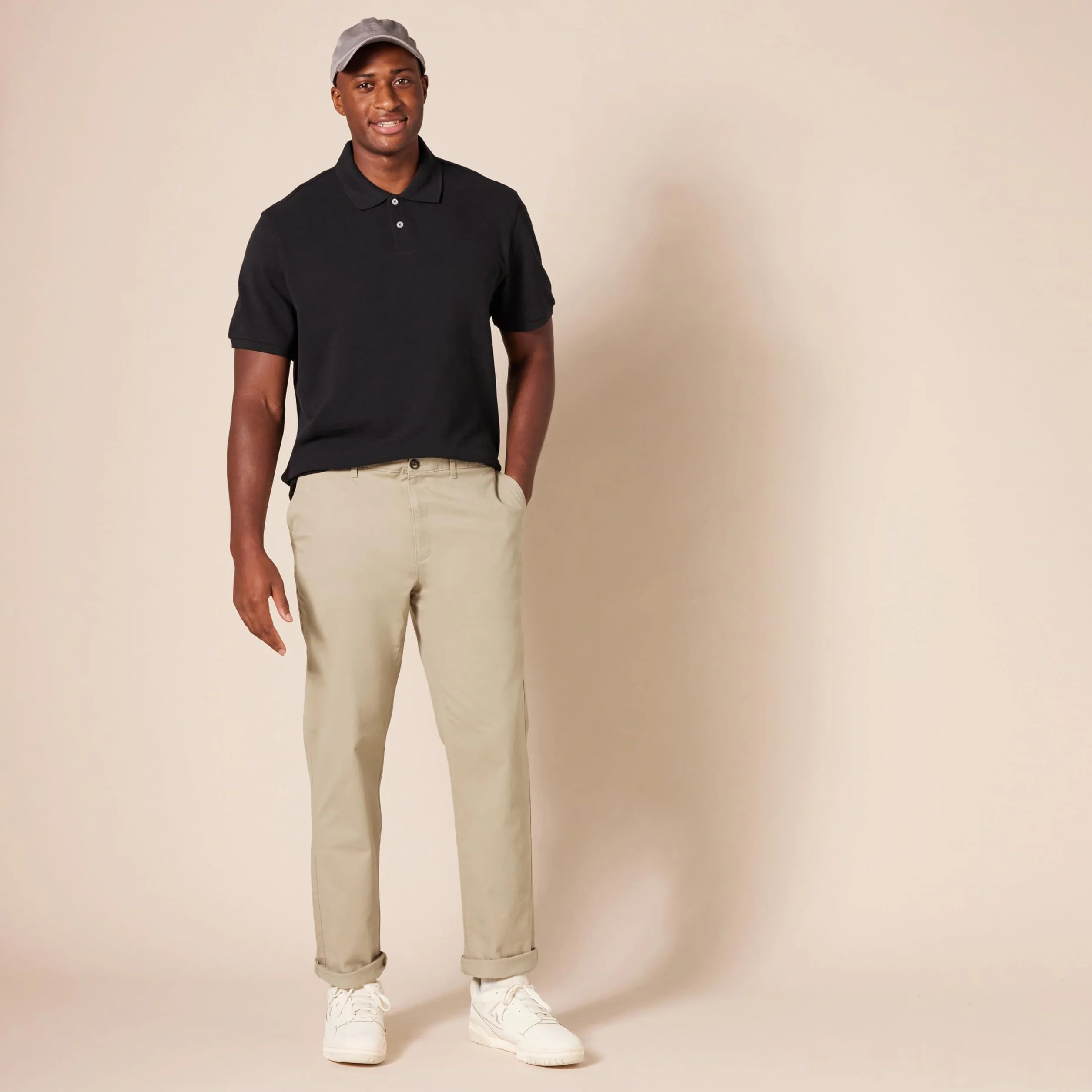Amazon Essentials Pantalon Chino Décontracté Coupe Ajustée Homme