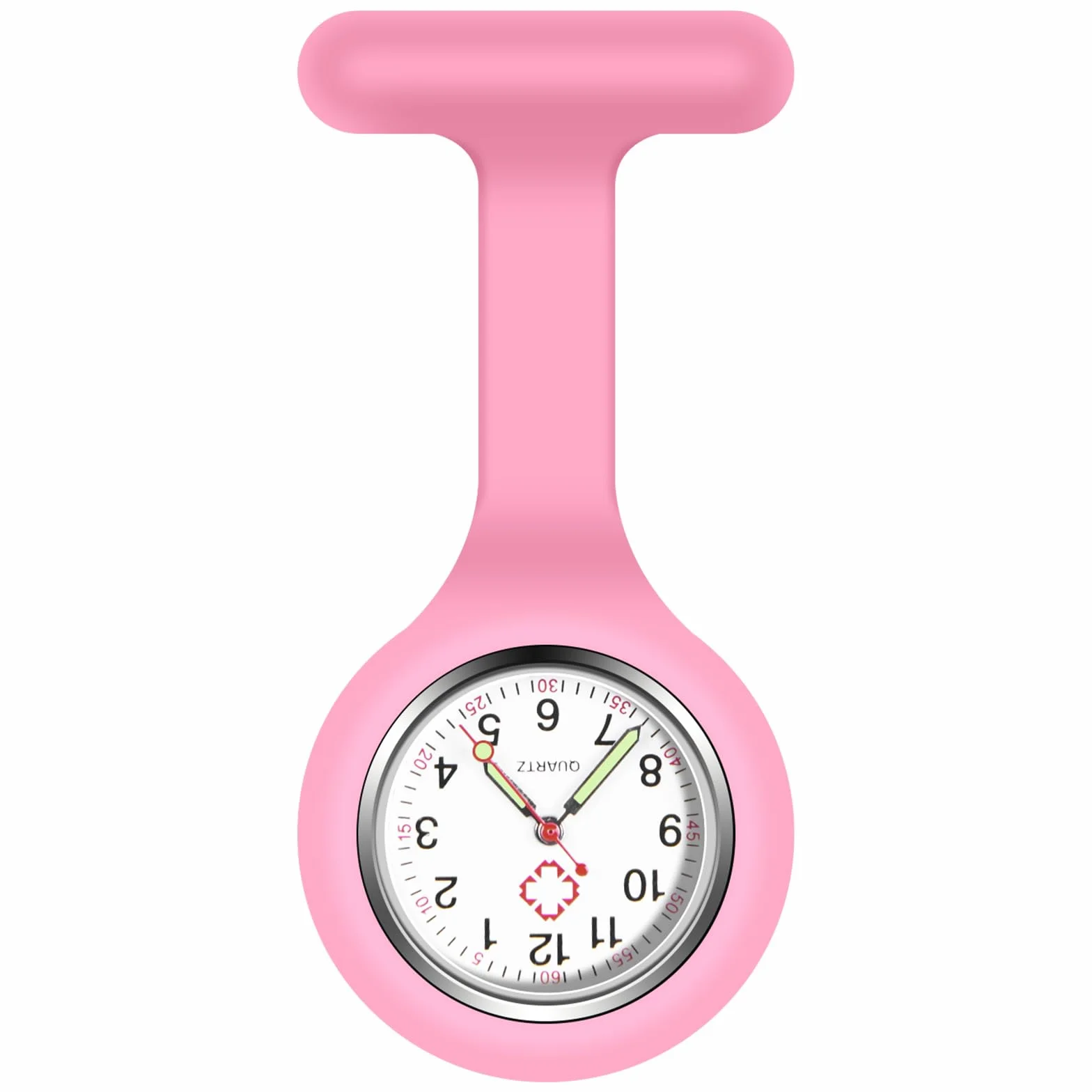 Vicloon Montre à Gousset Infirmière Silicone Broche