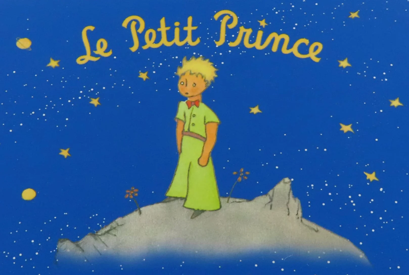 Boîte à musique Trousselier en bois Le Petit Prince Saint-Exupéry renard tournant Valse d'Amélie Poulain