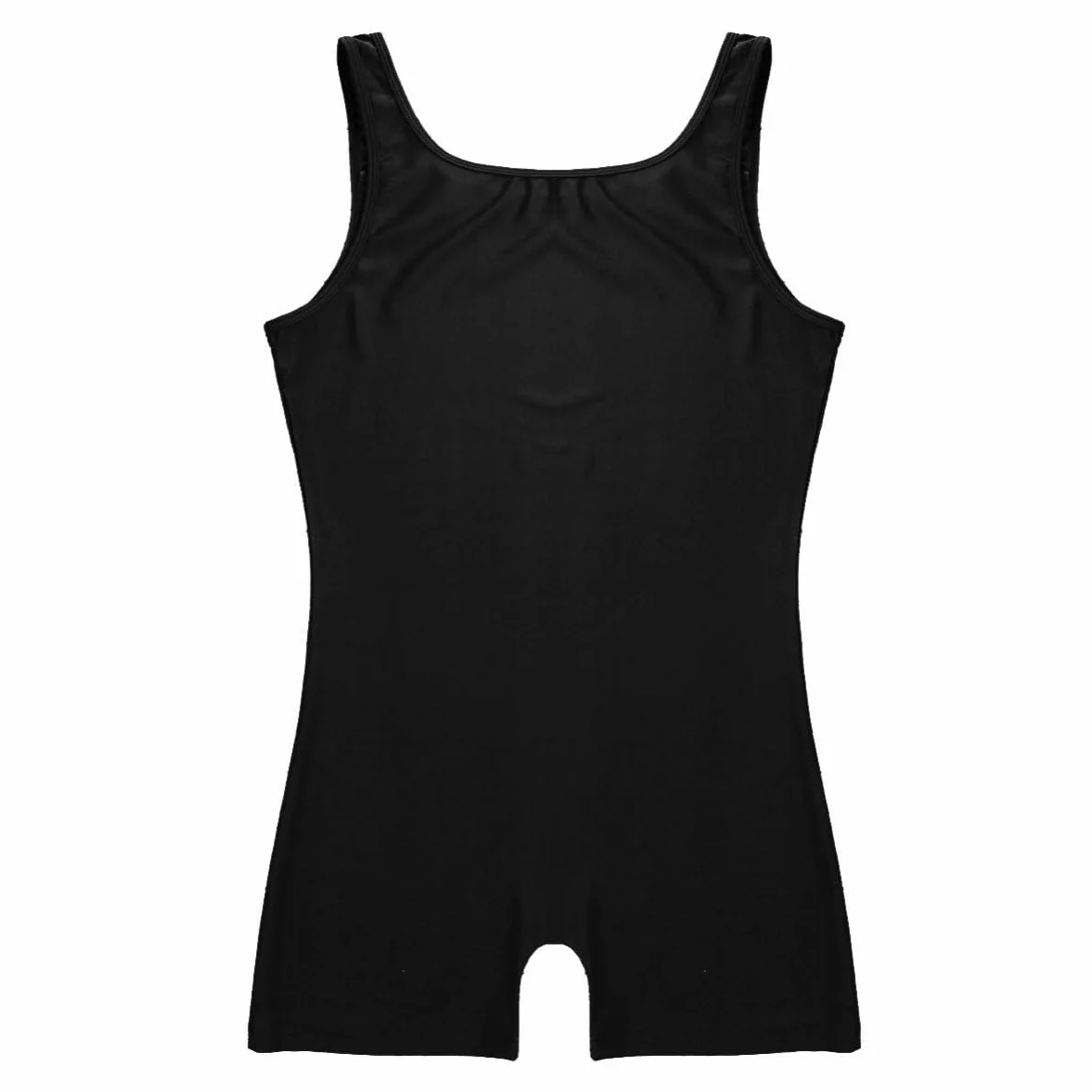 IEFIEL Justaucorps Homme Body Sport Gym Danse Unitard Maillot de bain Une Pièce Extensible Combinaison Musculaire Sans Manches