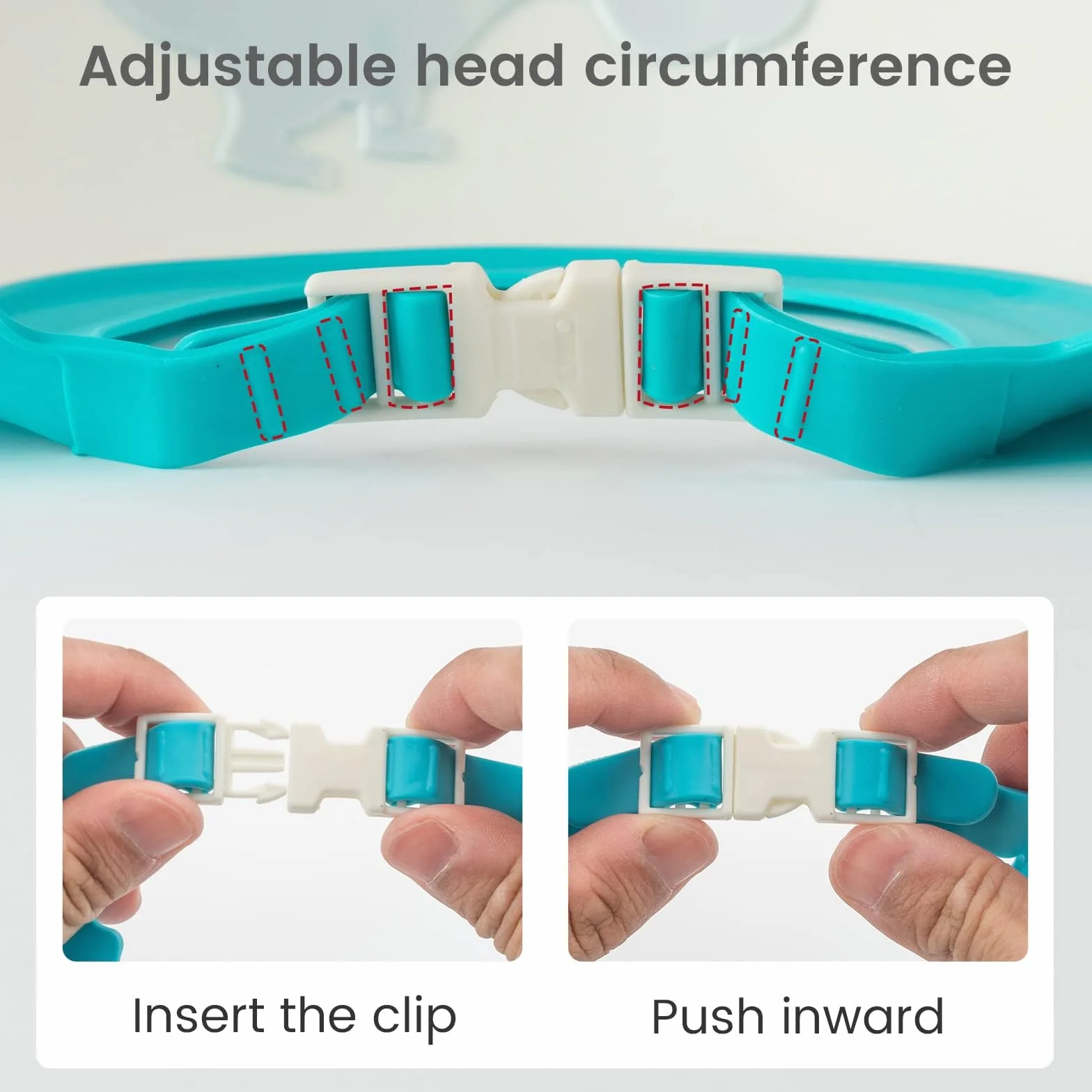 FUNUPUP Chapeau Douche Bébé Visière Casquette de Bain Enfant Réglable Protection Yeux Oreilles Visage Bleu