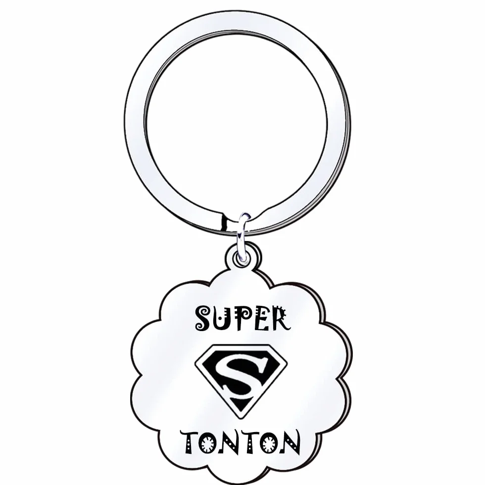 Porte-clés Cadeau Homme Tonton Original