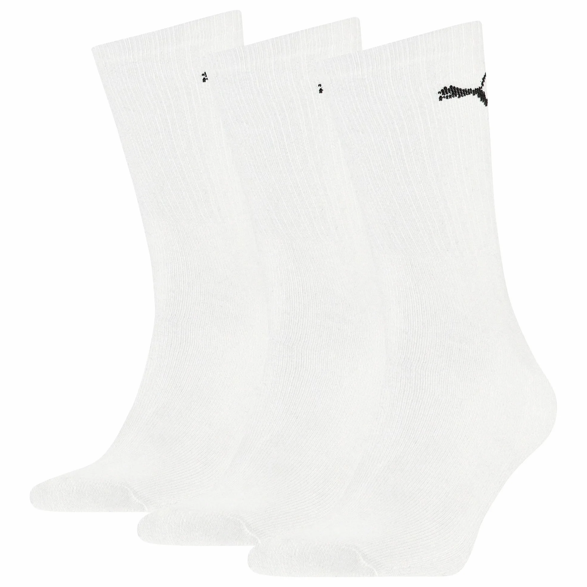 PUMA Chaussettes de Sport Hommes Femmes 3 Paires 3 Couleurs