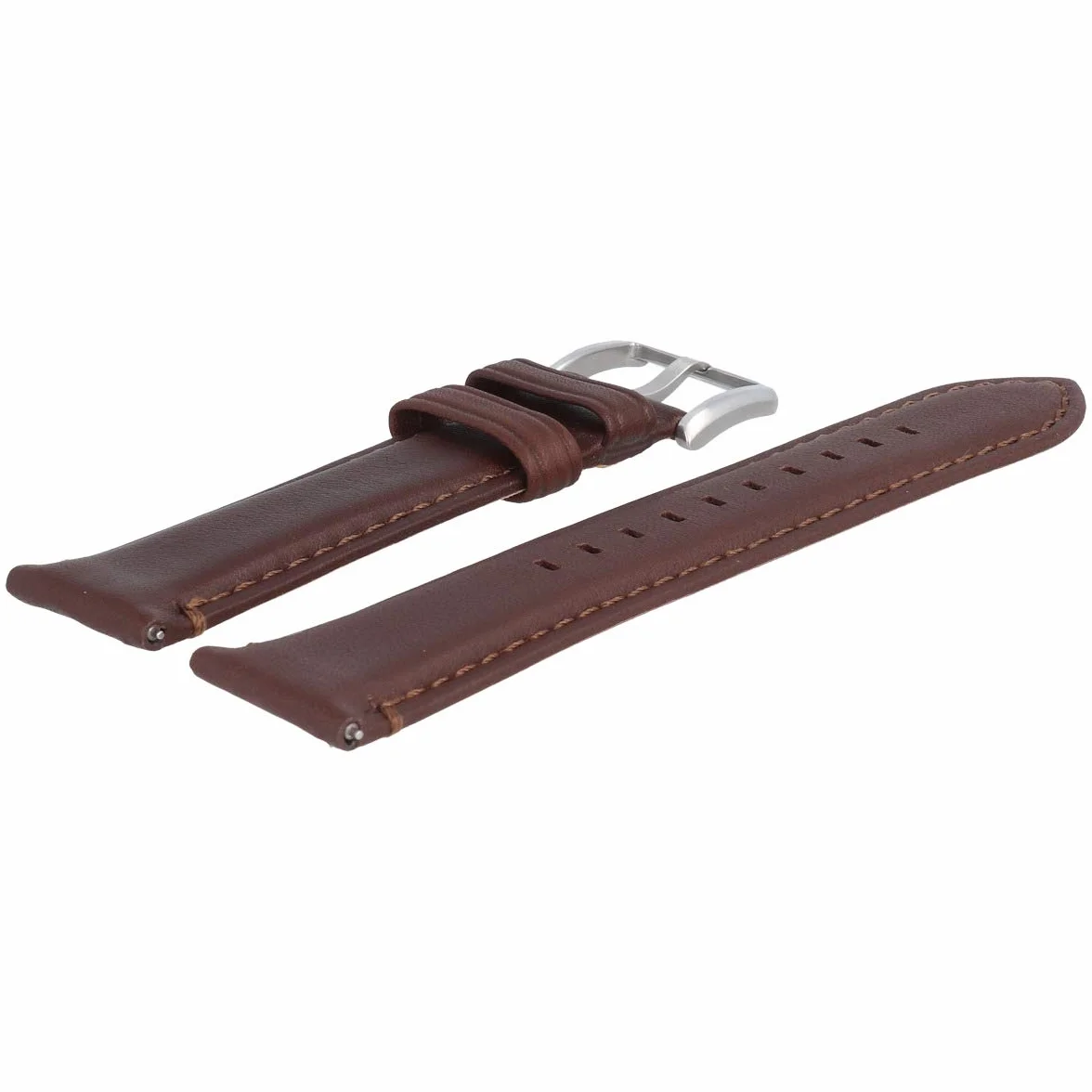 Fossil 22mm Cuir Marron Bracelet de Montre FS-4735