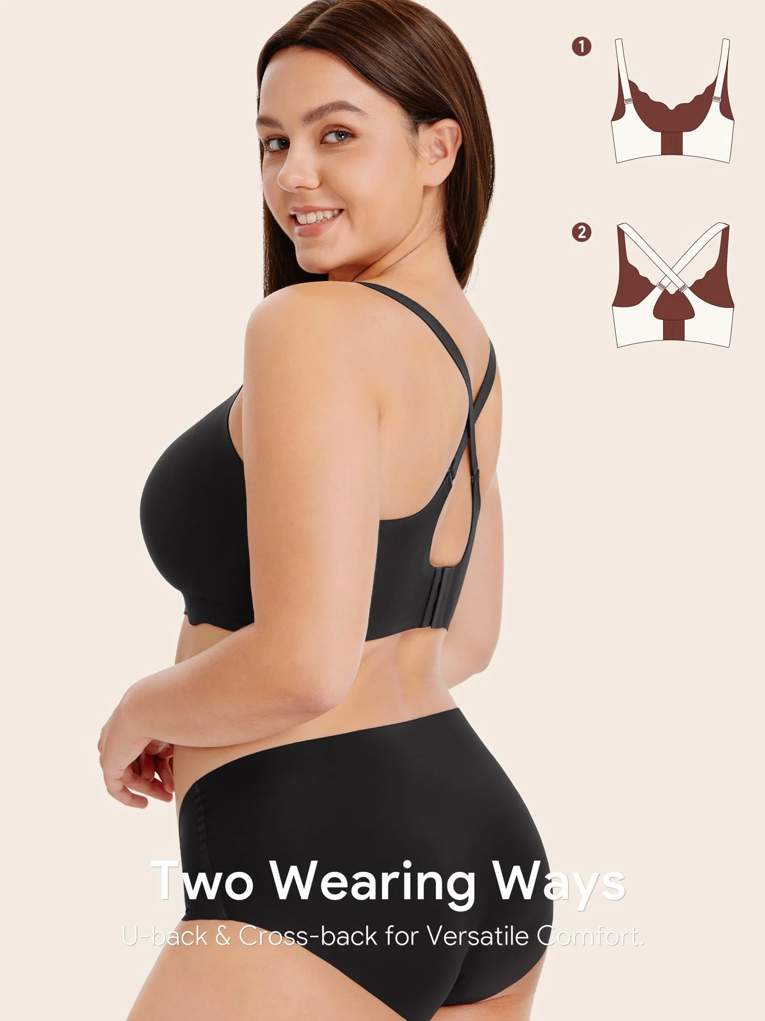 Soutien-Gorge d'allaitement sans Couture Bustier Soyeux pour Femmes