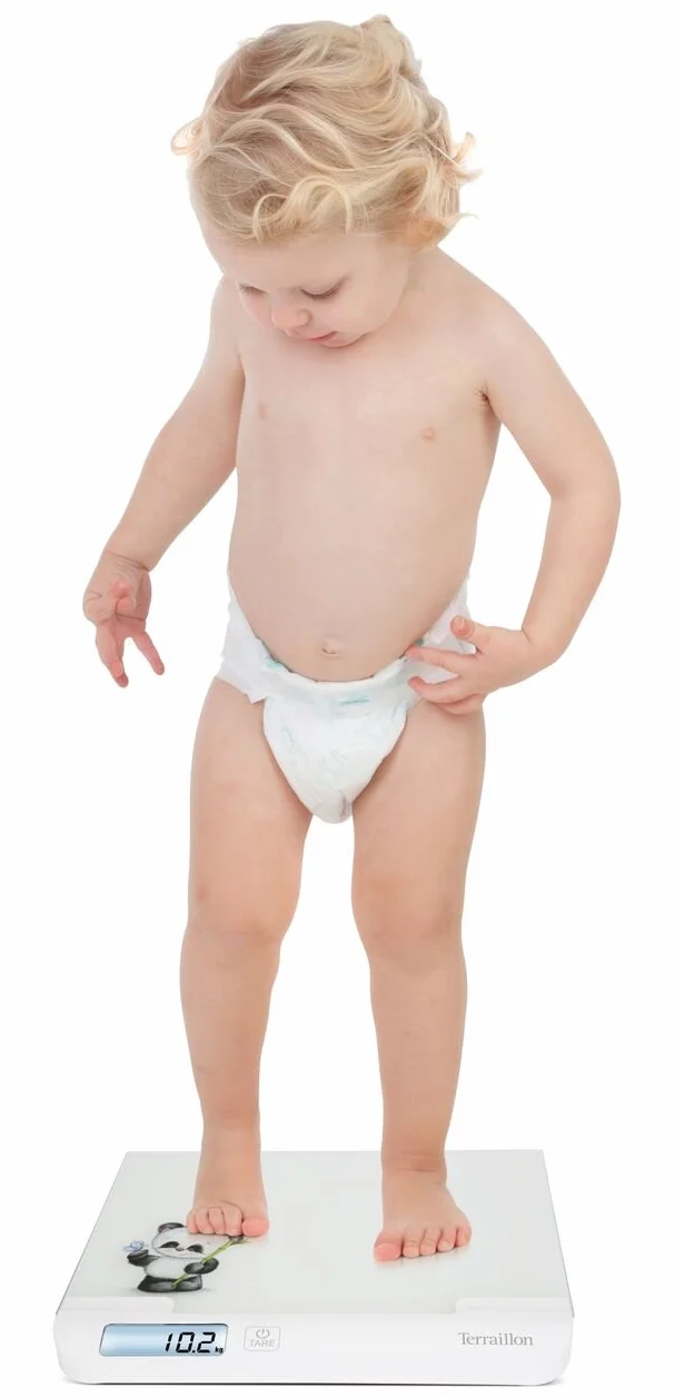 TERRAILLON Pèse Bébé Évolutif Précision 5g Portée 20kg Blanc