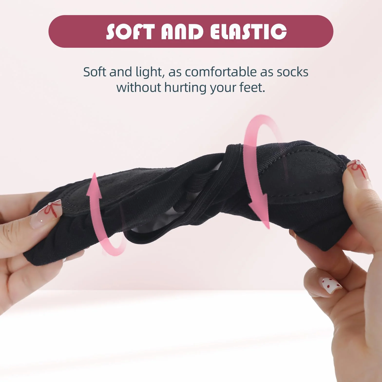 Chausson Danse Classique Fille Toile Demi Pointe Ballet Femme Pantoufle Gymnastique Yoga Chaussure Enfants Adultes