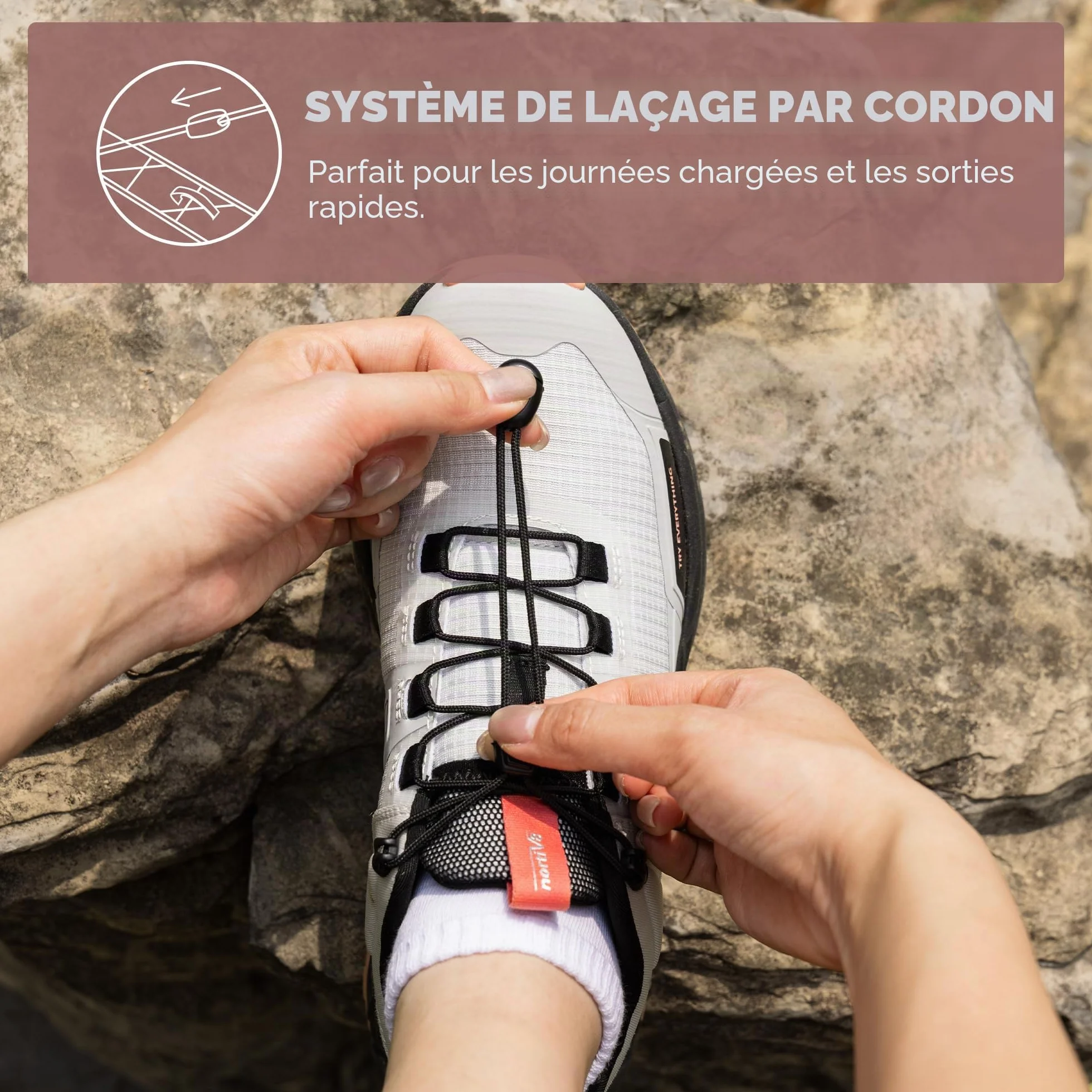 NORTIV 8 Chaussures de Randonnée Légères pour Femmes Confortables et Respirantes