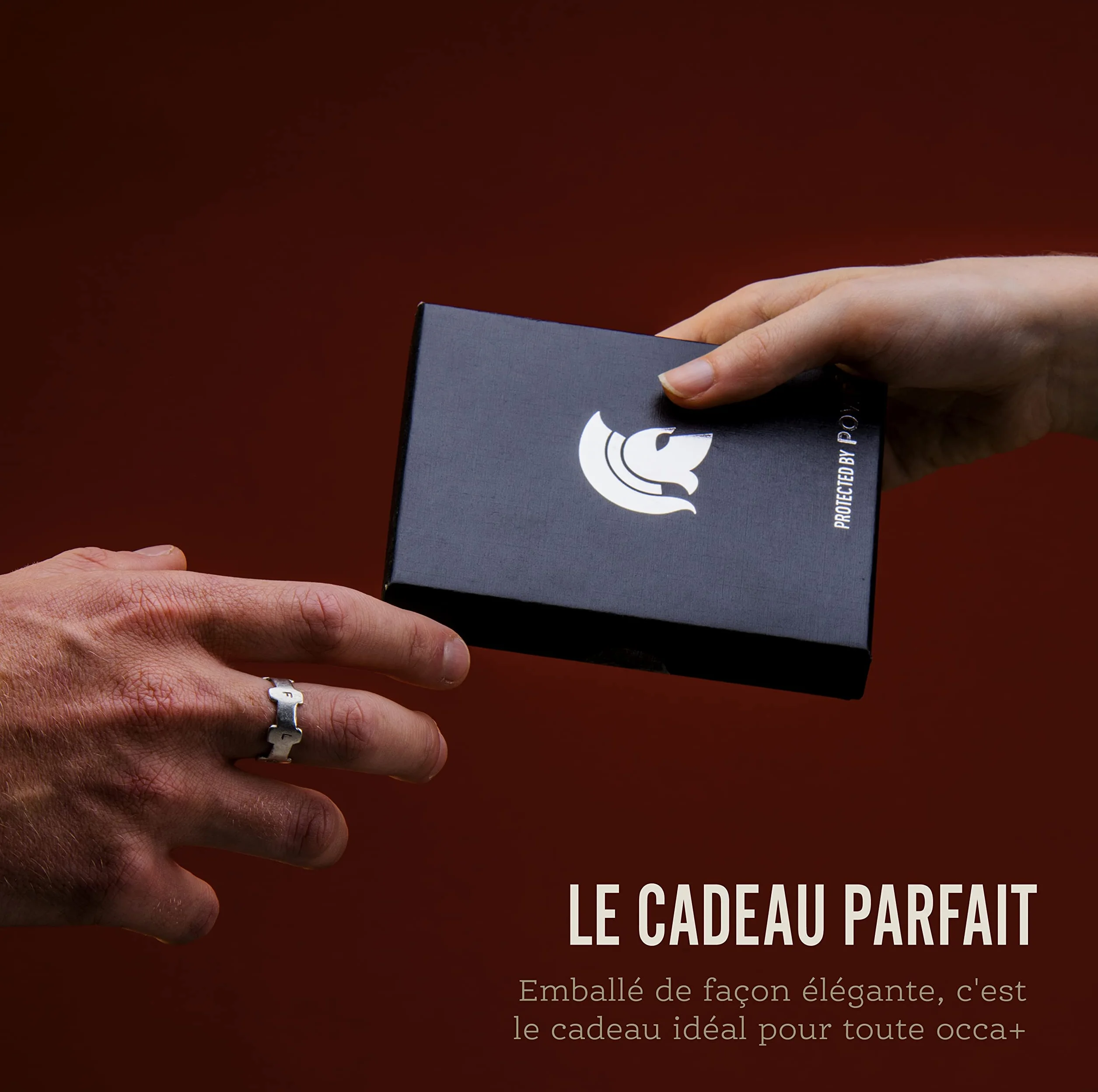 POWR Porte-Cartes RFID Coulissant Protecteur de Cartes de Crédit sans Contact