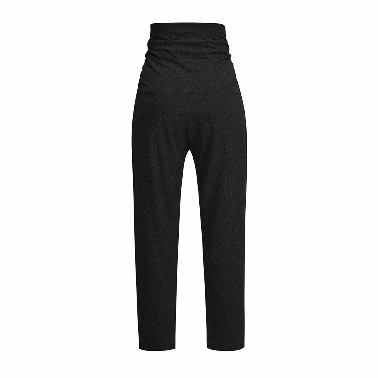 Pantalon de maternité pour femme slim extensible jambe droite
