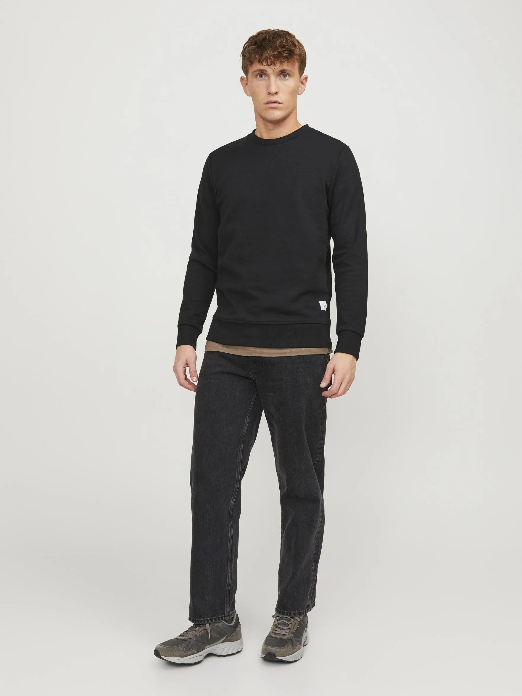 JACK & JONES Sweat à col Rond Uni