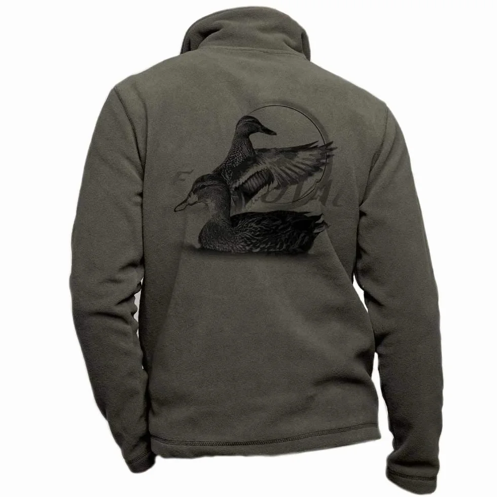 Veste Polaire Canard vêtement de Chasse personnalisé gibier