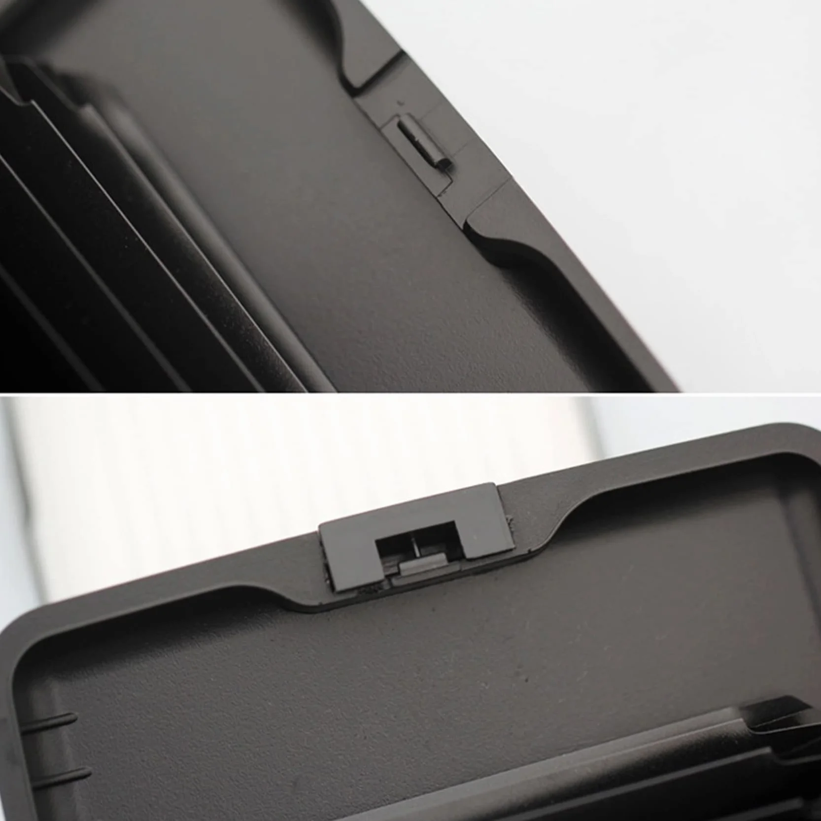 Porte Carte de Crédit en Aluminium Anti-RFID 6 Slots Bleu