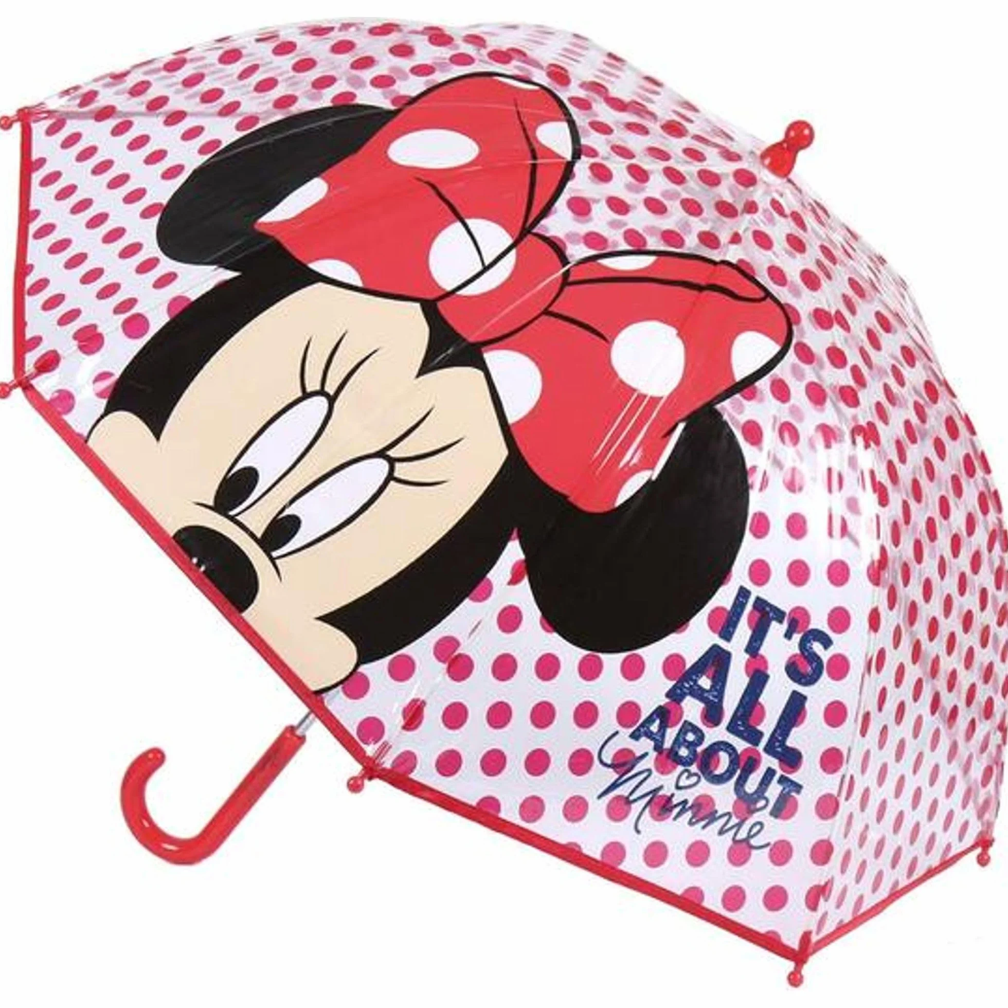 Parapluie Disney Enfant Frozen Mickey Minnie Stitch imperméable résistant au Vent poignée Ergonomique