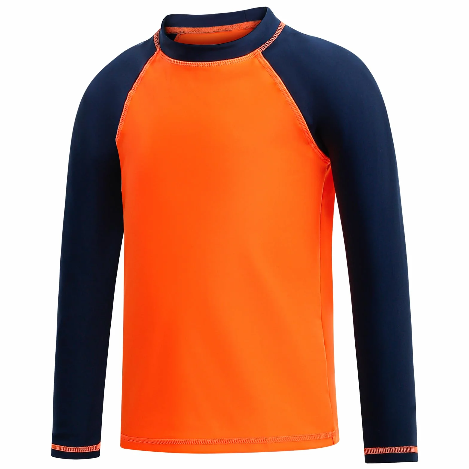 MASOCIO Tee Shirt Anti UV Enfant Garçon Manches Longues UPF 50+ Séchage Rapide 4-14 Ans