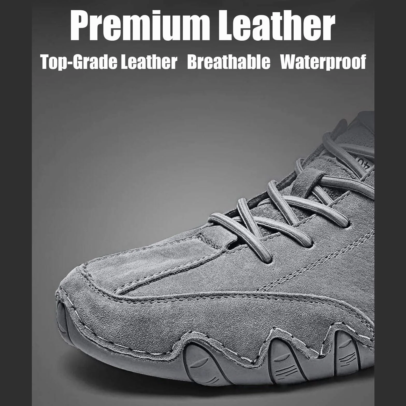 Beck Shoes Chaussures basses italiennes en cuir souple imperméables antidérapantes légères respirantes