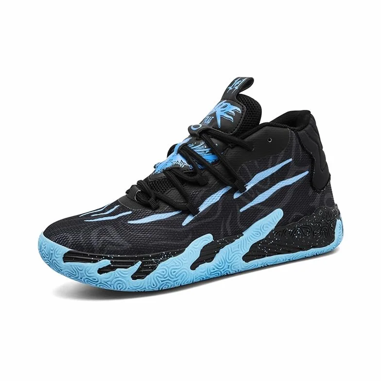 Baskets Basket-Ball Unisexes Chaussures Sport Respirantes Design Multicolore Assorti