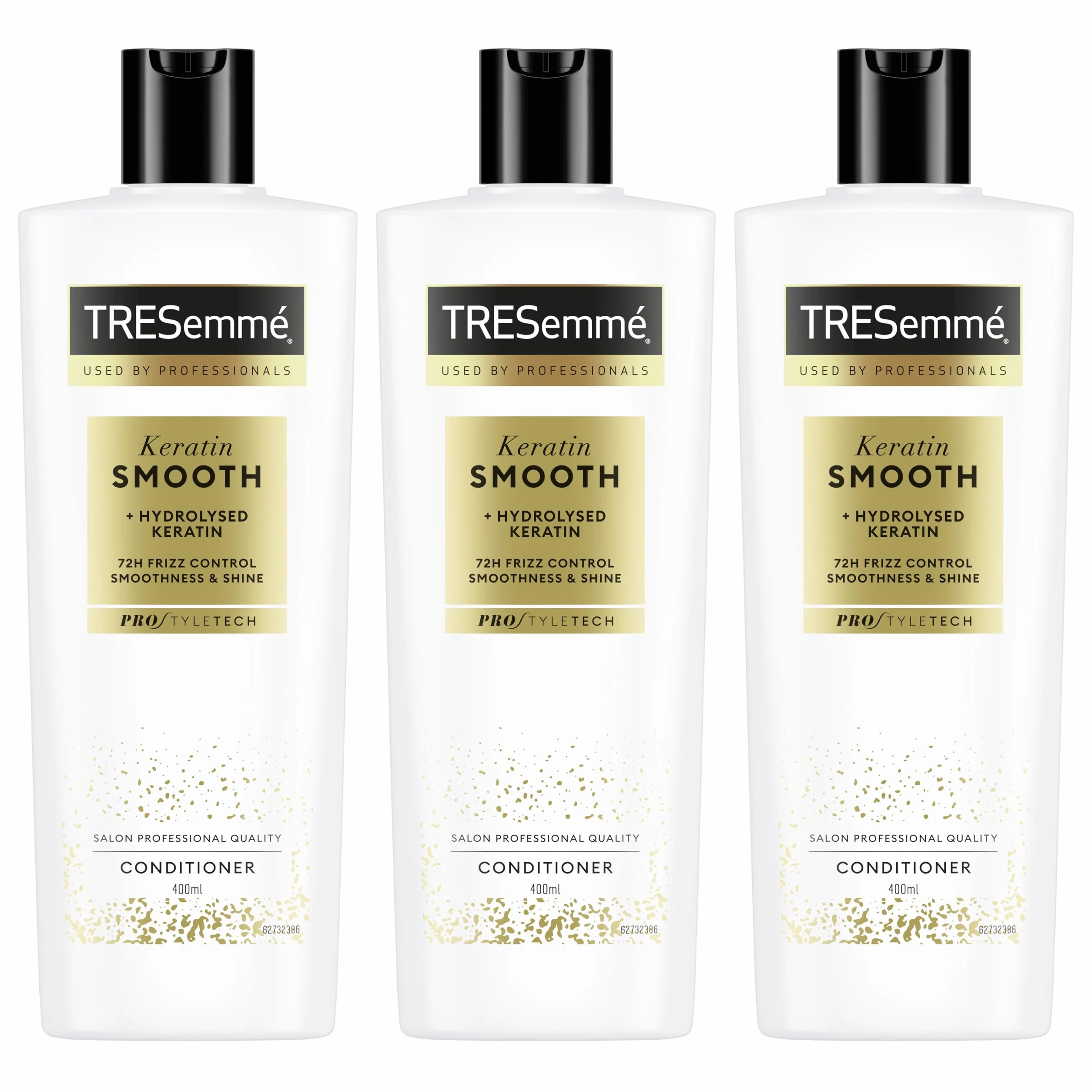 TRESemmé Keratin Smooth Après-Shampooing Anti-Frisottis 3x 400ml