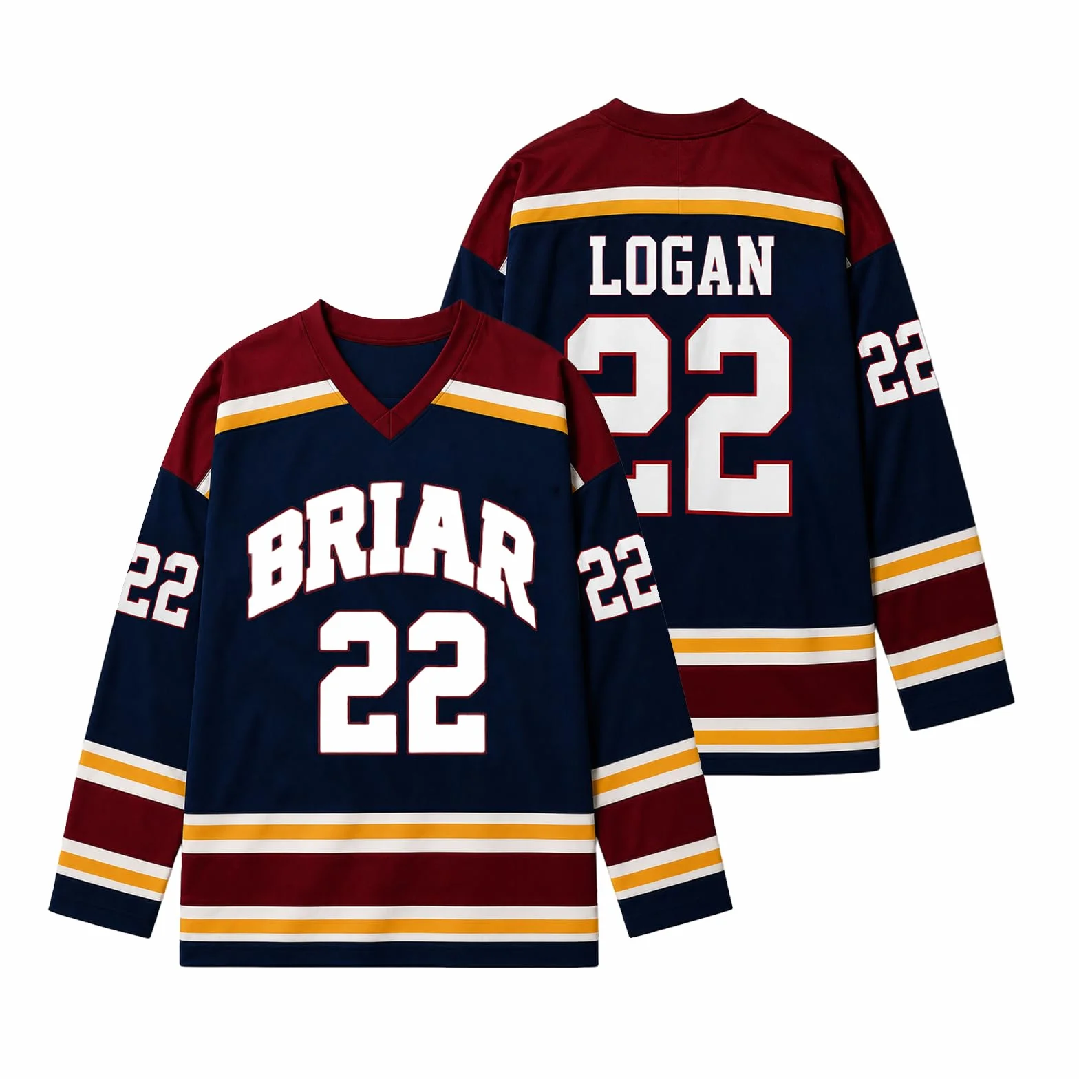 Maillot Hockey sur Glace Unisexe, Haut de Sport Chic pour Hommes et Femmes