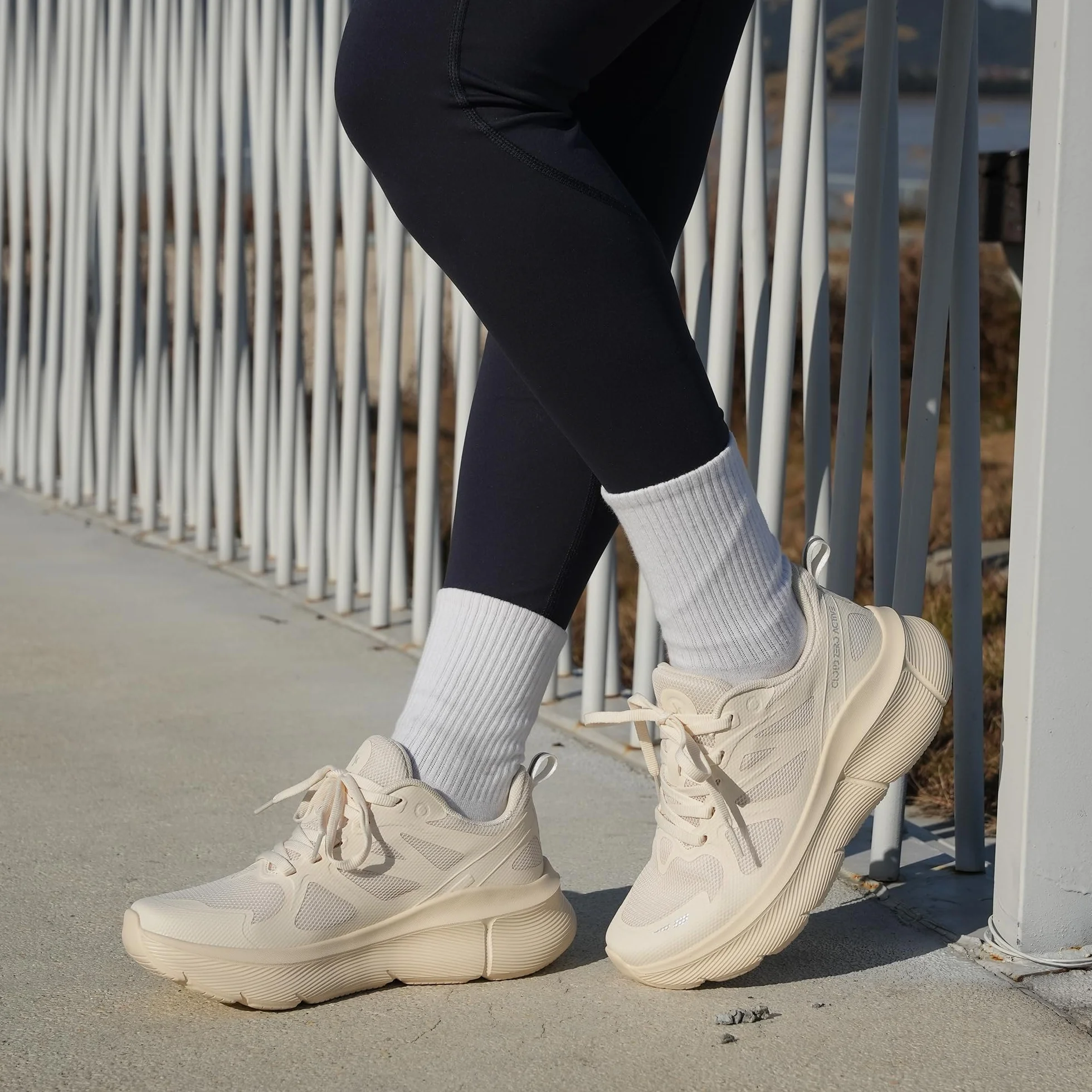Hawkwell Cloud Zero Active Chaussures de marche et de tennis pour femme rembourrées respirantes antidérapantes