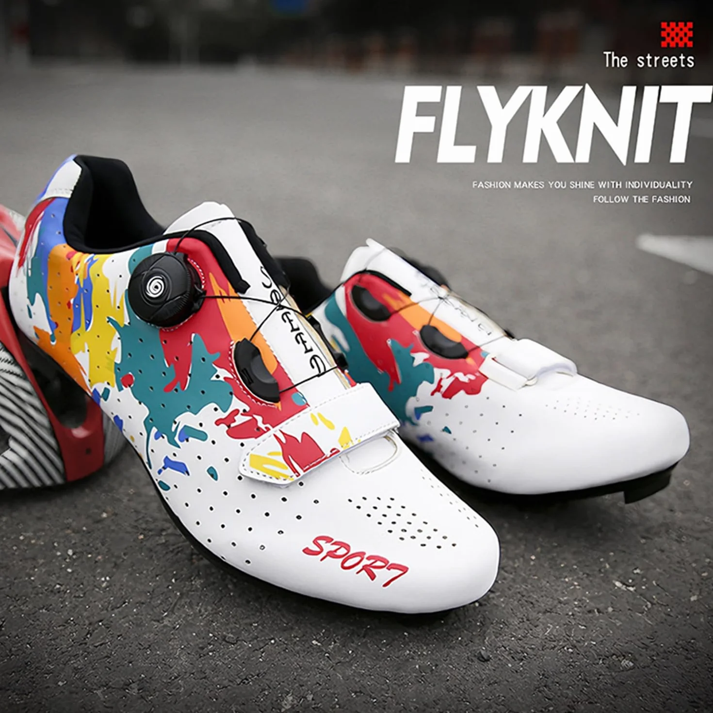 Chaussures Cyclisme Hommes Femmes Vélos Route Montagne Compatibles Look SPD SPD-SL Delta 36-47