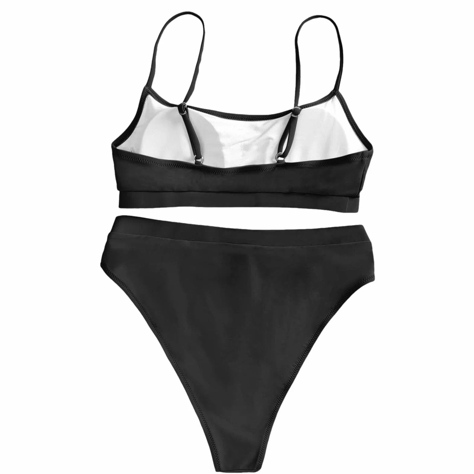 Cache Maillot De Bain Femme 2 Pieces Push Up Tankini Taille Haute