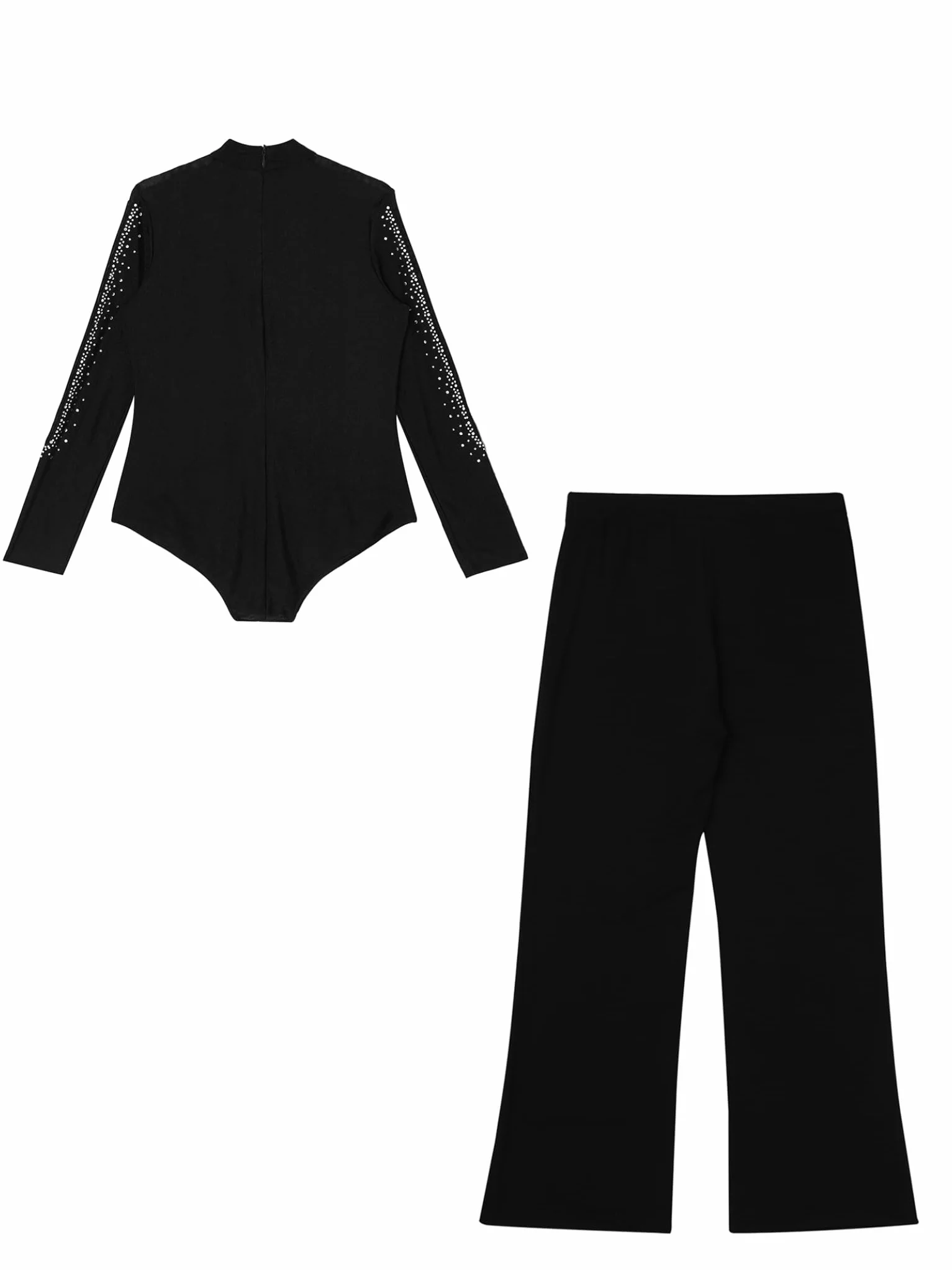 Tenue Patinage Artistique Garçon Enfant Justaucorps Pantalon Danse Ensemble