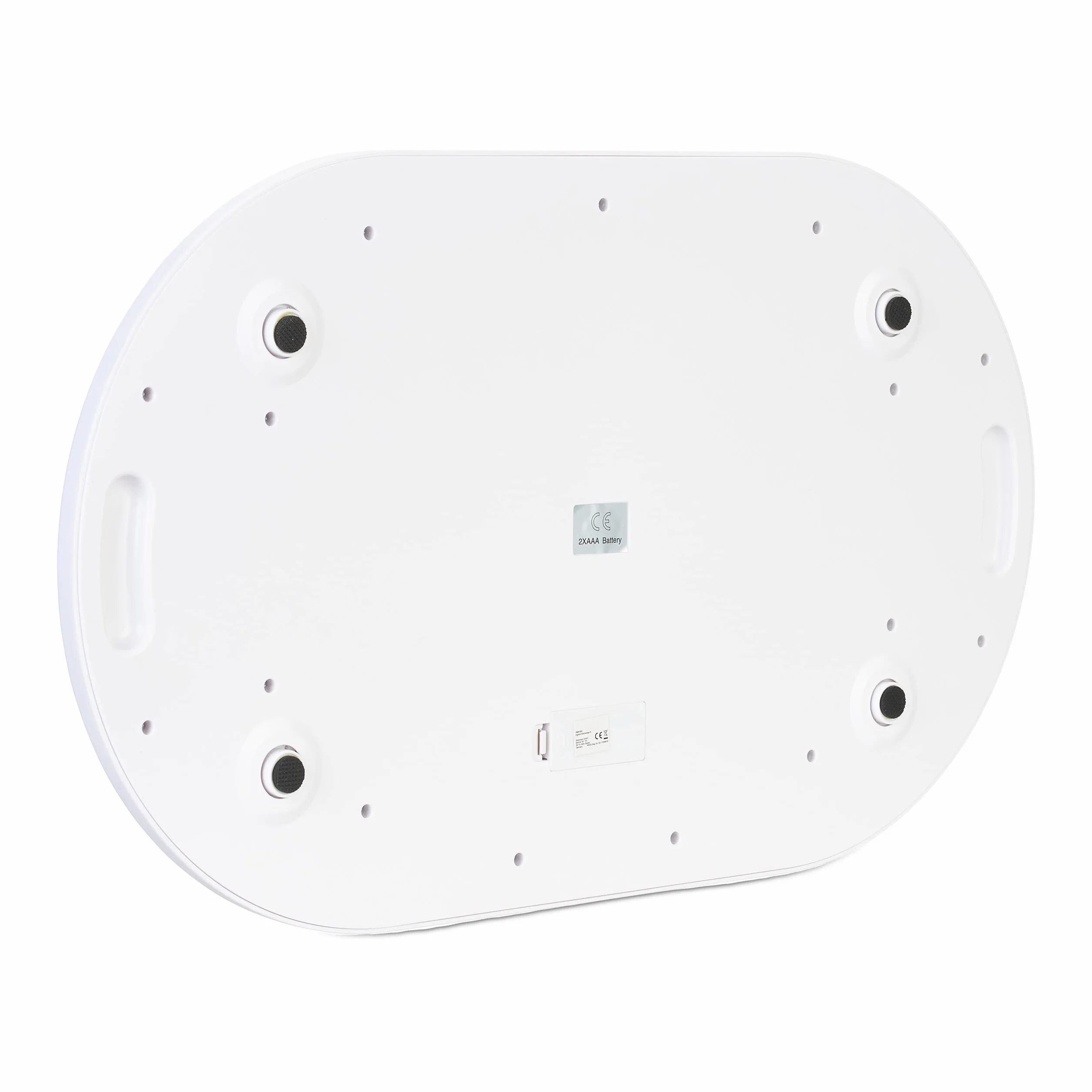 Balance bébés Digitale Relaxdays, Peser Nourrissons Jusqu’à 20 kg, Piles et câble USB Inclus, Blanc