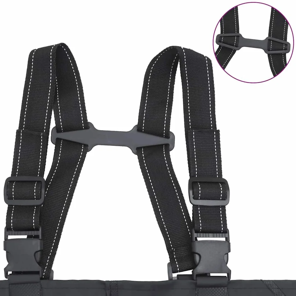 vidaXL Cuissardes de pêche avec Bottes