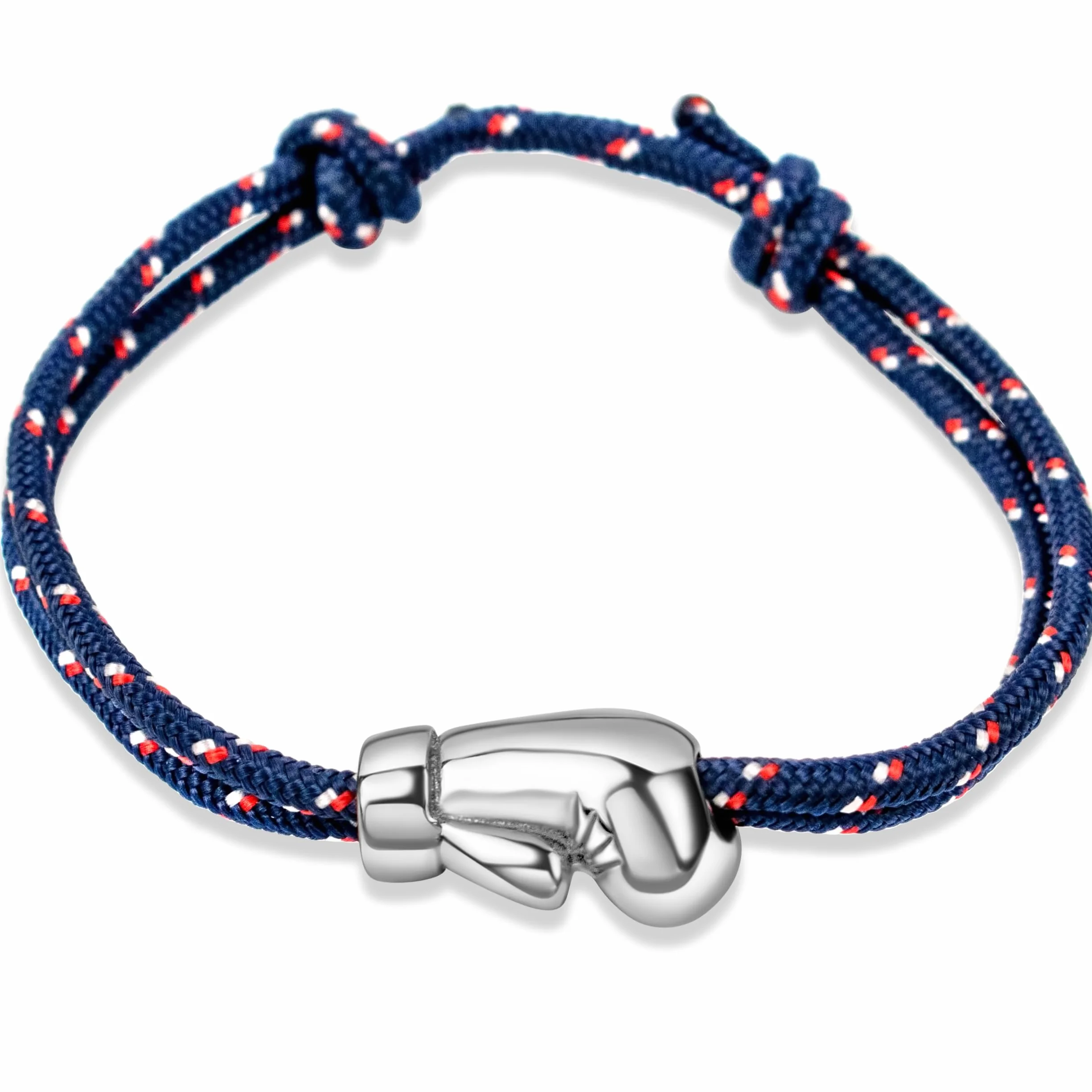 Ernestine Bracelet Boxe acier inoxydable réglable homme sport combat
